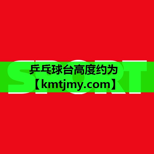 乒乓球台高度约为